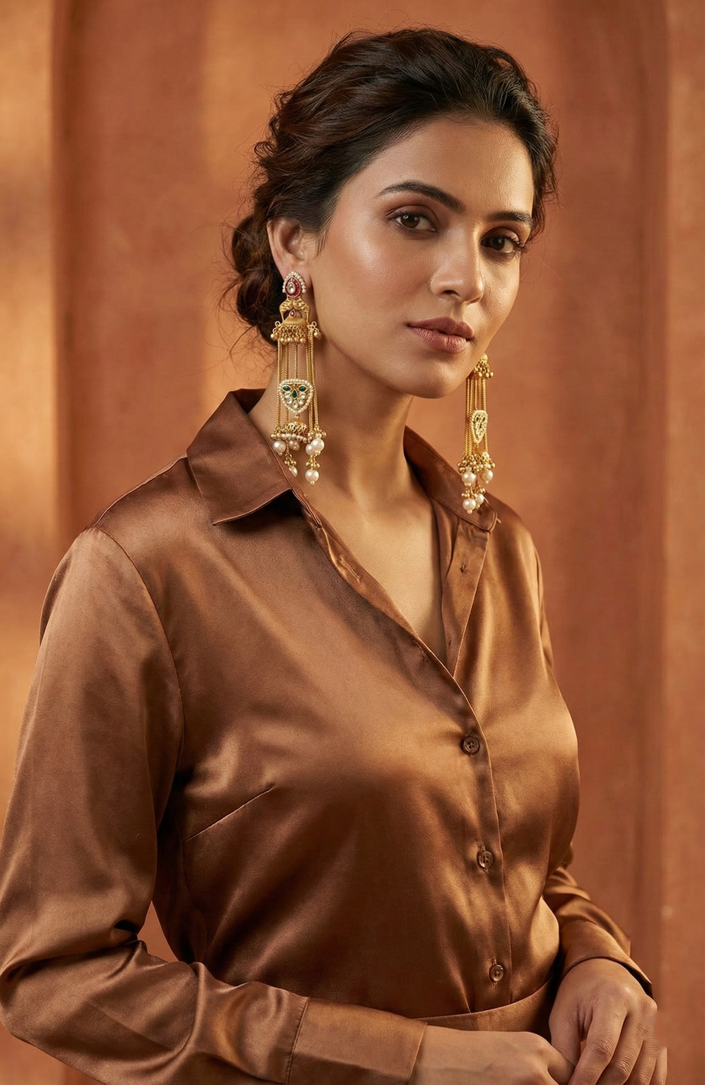 Royal Heritage Temple Jhumka Earrings