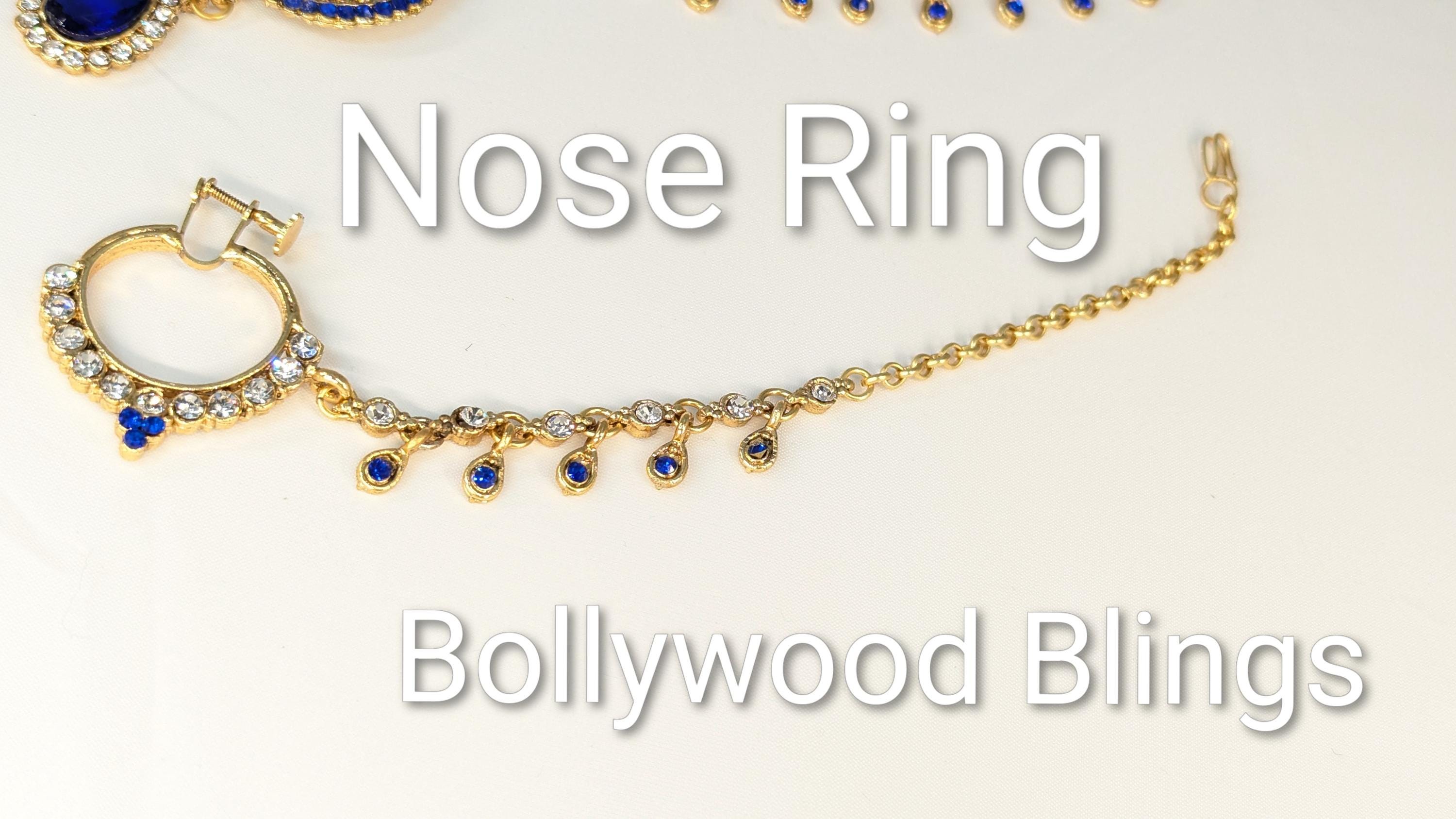 Full Bridal Set - Blue & Silver