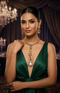 Kareena Kapoor Sabyasachi Replica Regal Lion Luxe Statement Necklace Set