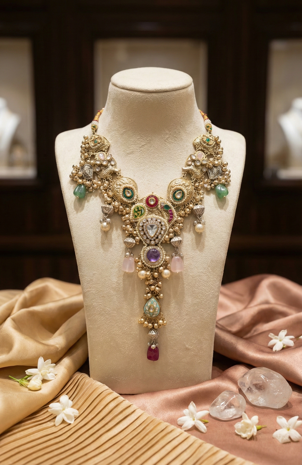 Royal Heritage Statement Necklace