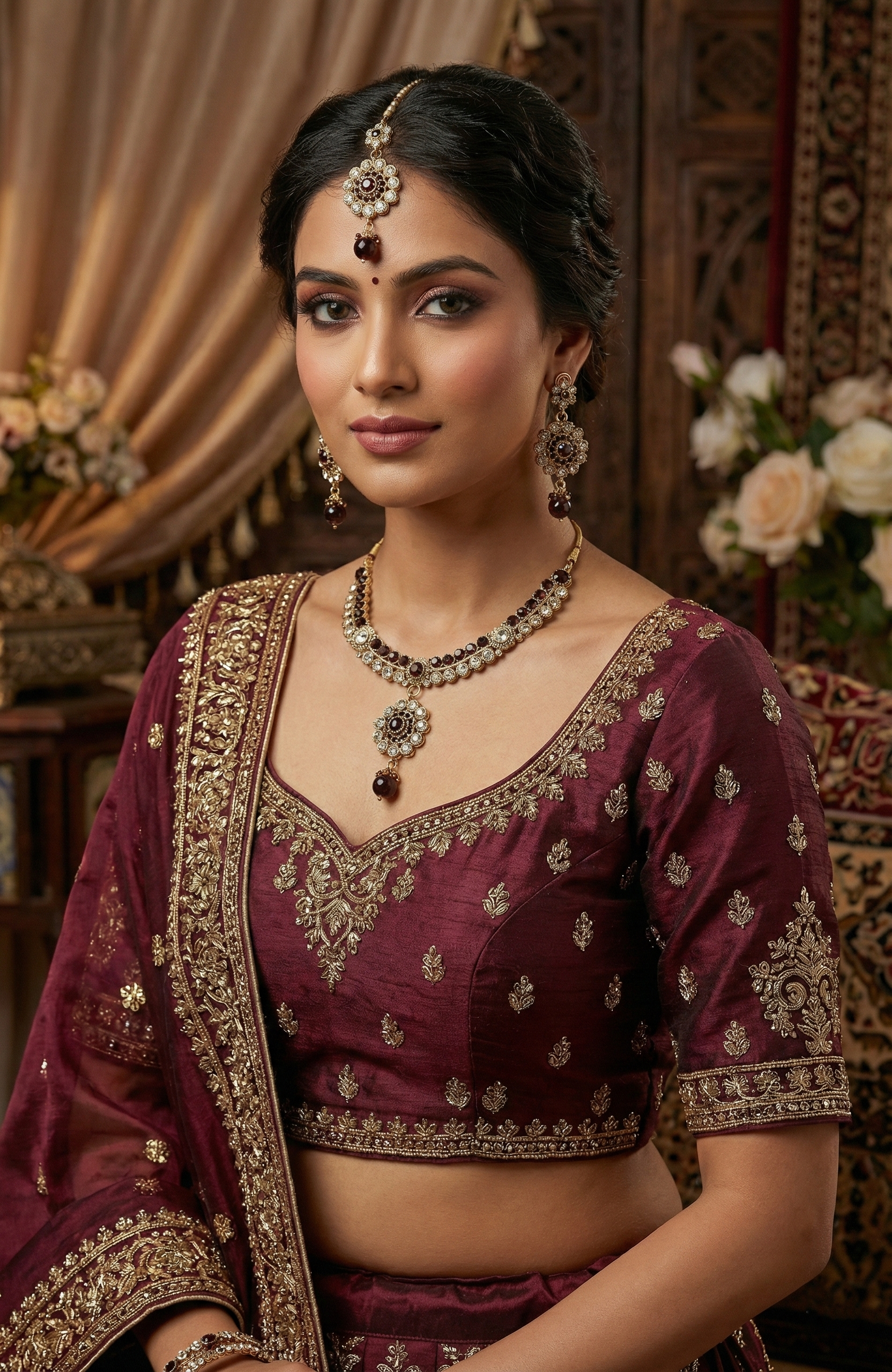 Choker style Necklace Sets