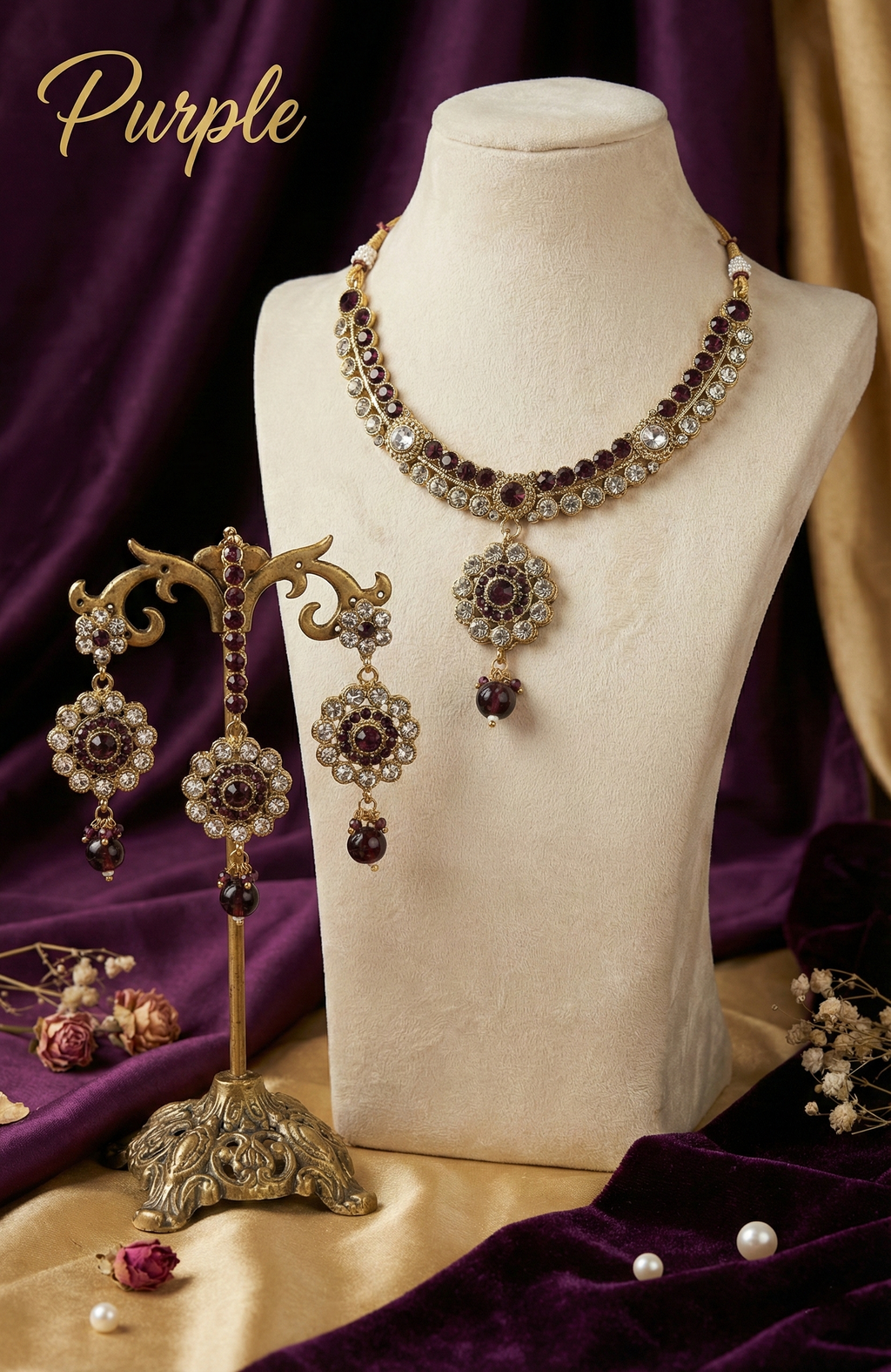 Choker style Necklace Sets