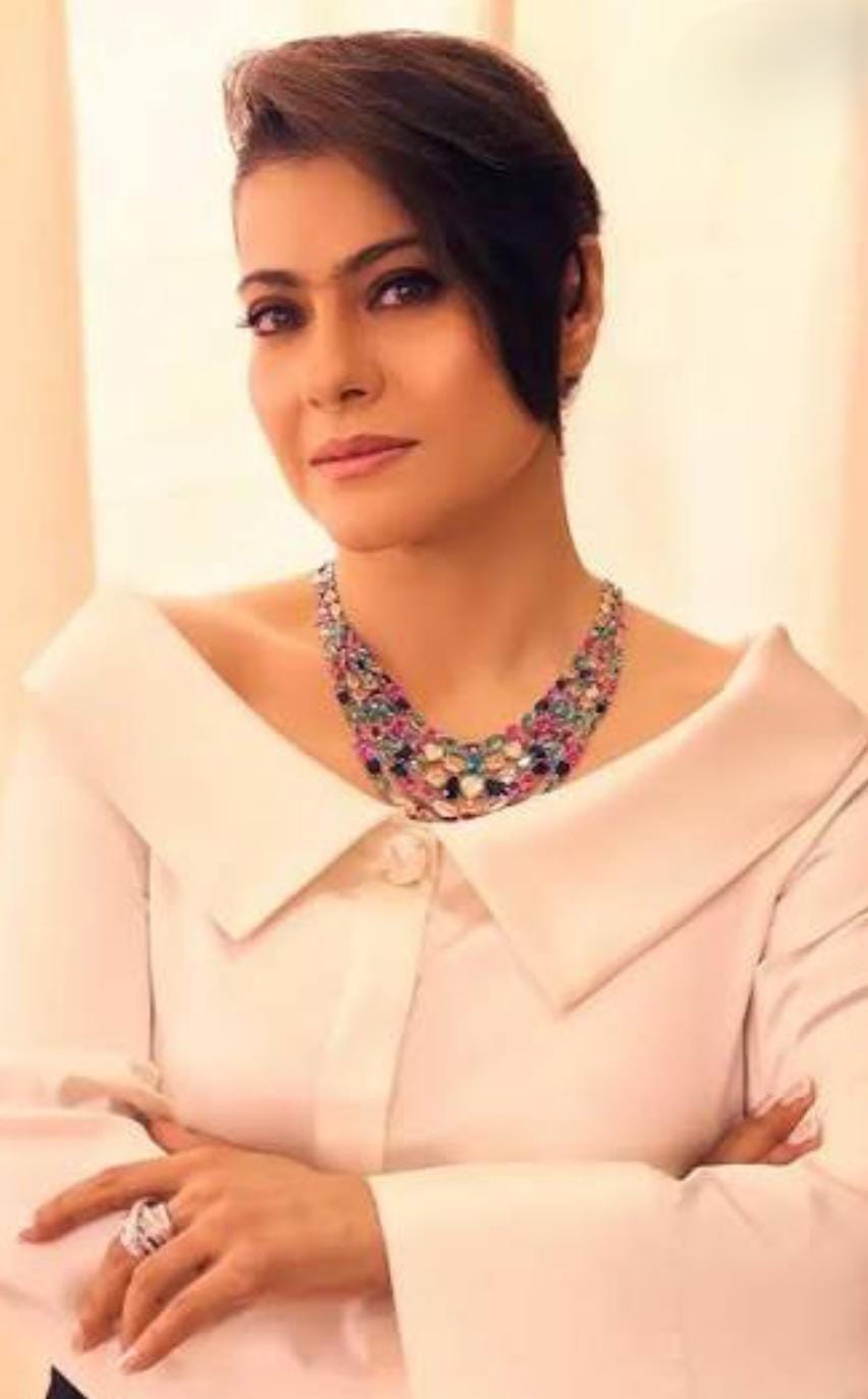 Celebrity inspired multi-coloured necklace worn by Kajol