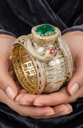 Designer inspired Bangle/ Kada - White