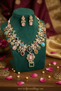 Regal Multicolour Heritage Statement Necklace Set